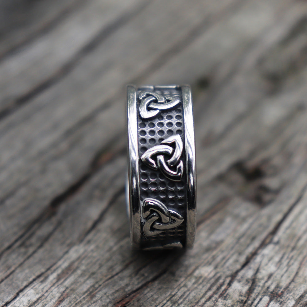 Celtic Storm Ring – Viking-Celtic Men's Power Band