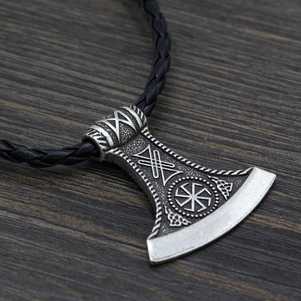 “Battlemark” – Axe Symbol Pendant Necklace