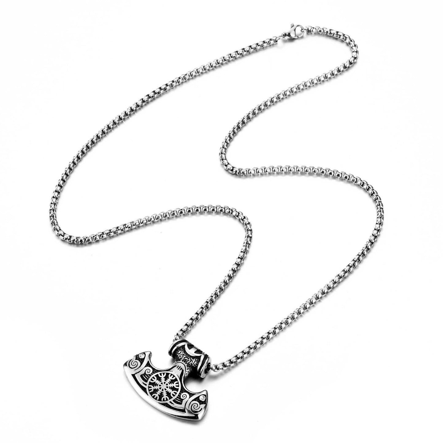 “Drakkar Frost” – Boat Snow Hammer Pendant