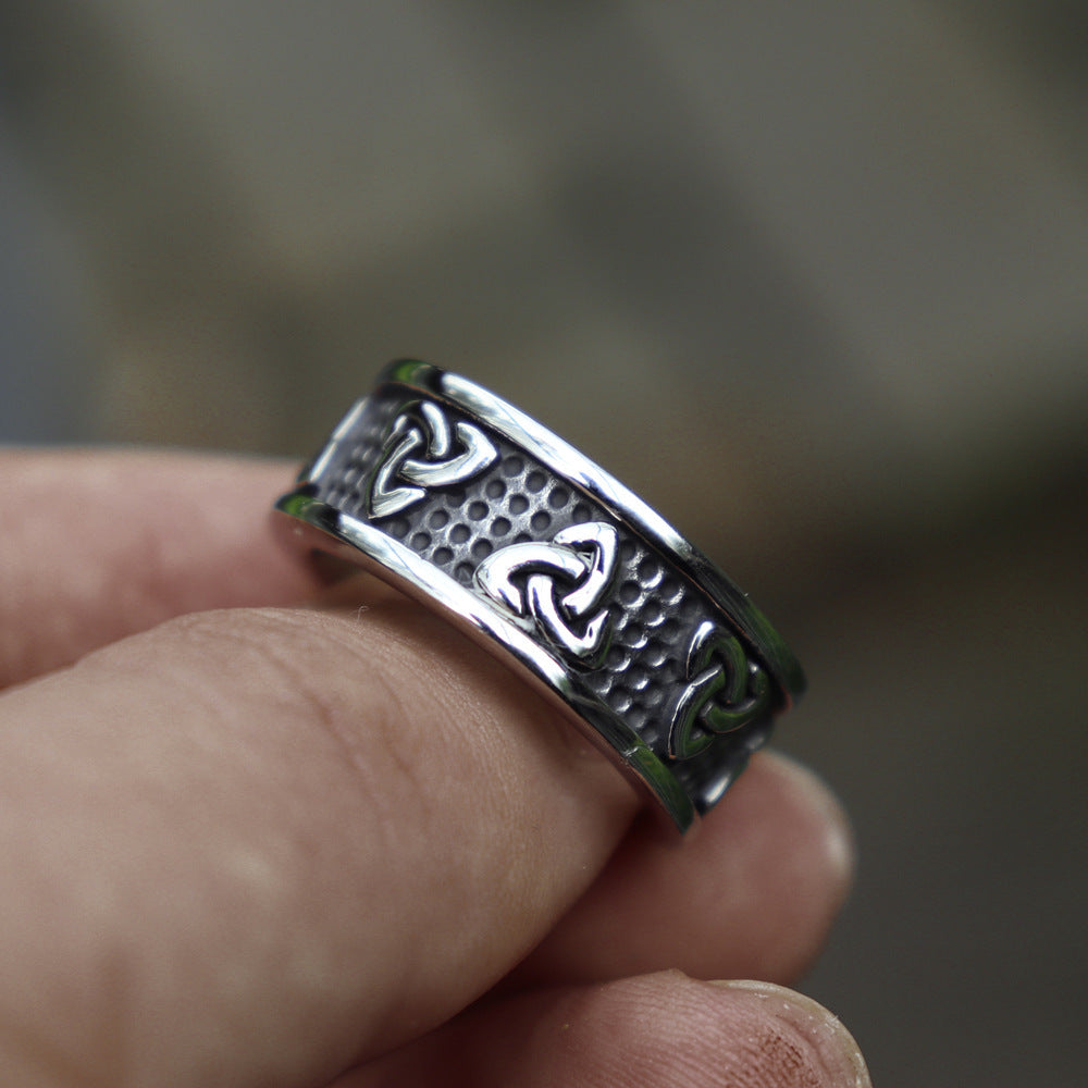 Celtic Storm Ring – Viking-Celtic Men's Power Band