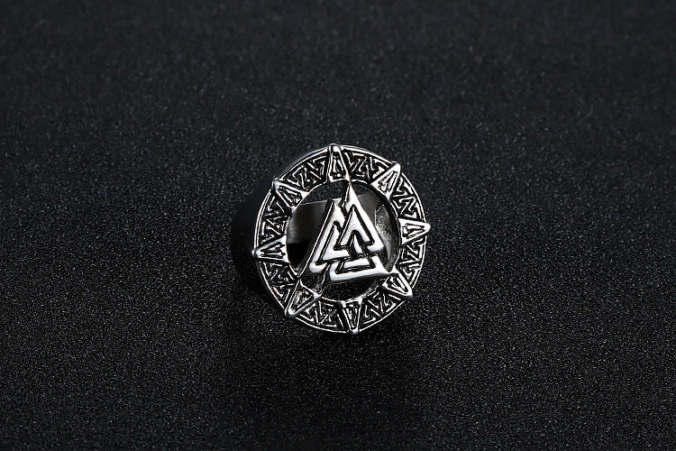 Bloodsteel Warrior Ring – Viking Valor Forged in Fire