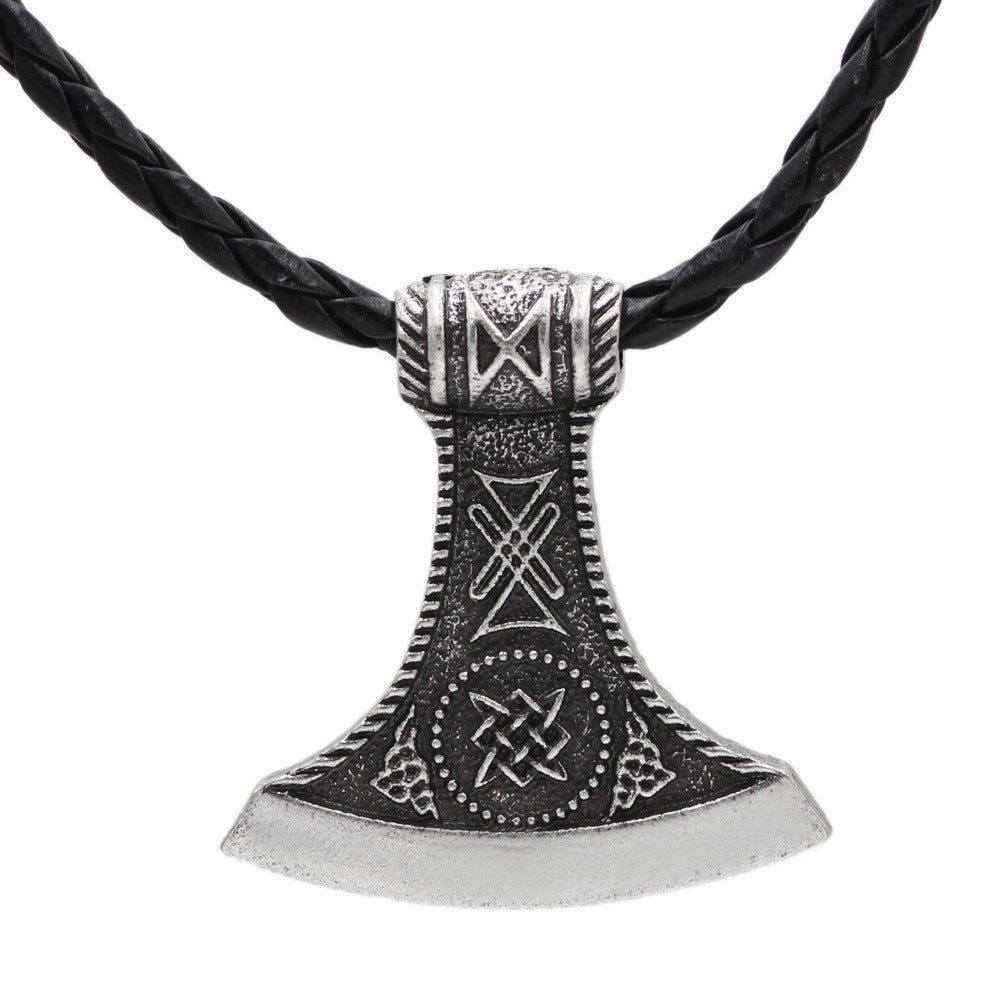 “Battlemark” – Axe Symbol Pendant Necklace