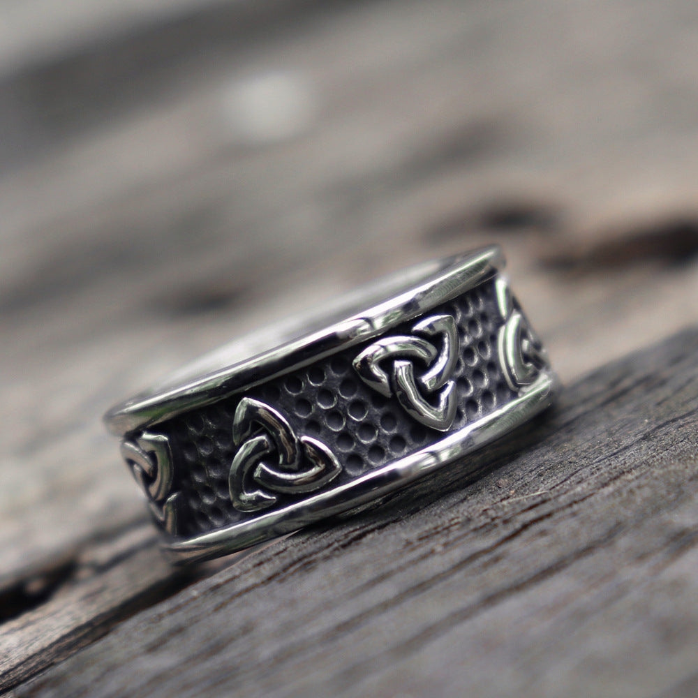 Celtic Storm Ring – Viking-Celtic Men's Power Band
