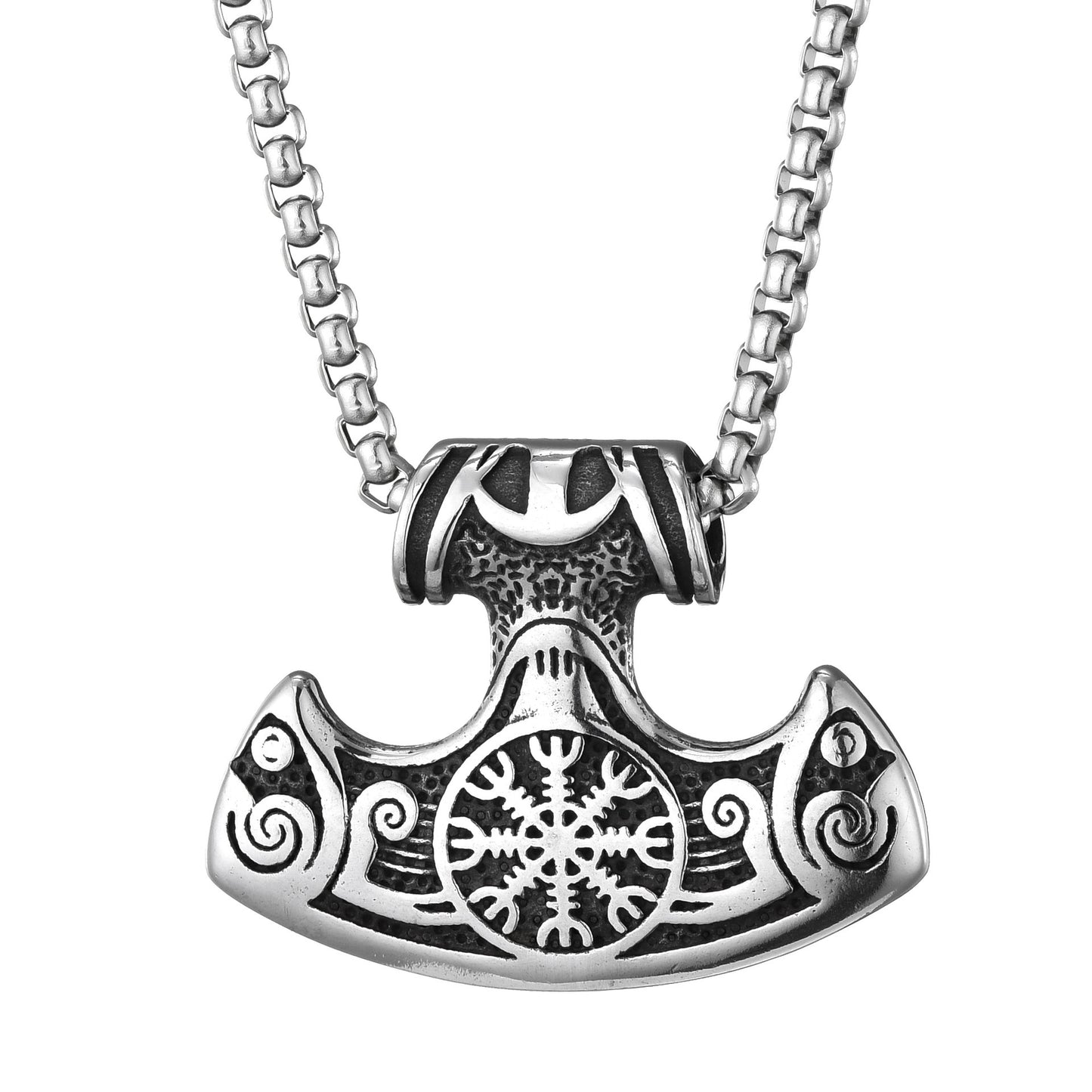 “Drakkar Frost” – Boat Snow Hammer Pendant