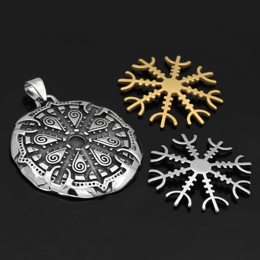 “Odin’s Gauge” – Magnetic Compass Necklace