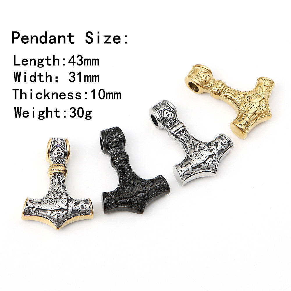 “Satyrsteel” – Viking Steel Pendant Necklace
