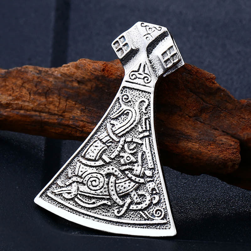“Battlemark” – Axe Symbol Pendant Necklace
