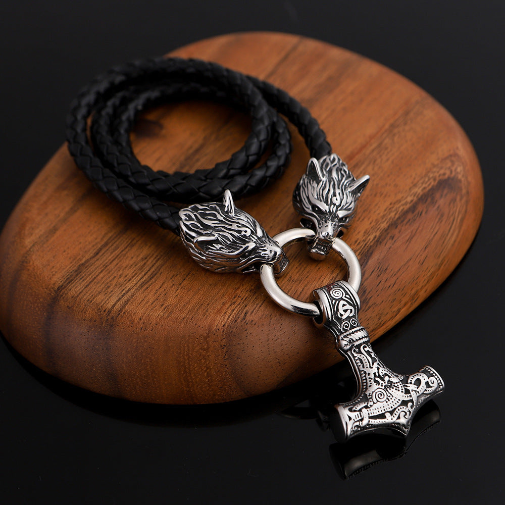 “Satyrsteel” – Viking Steel Pendant Necklace
