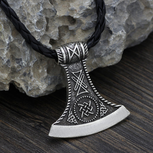 “Battlemark” – Axe Symbol Pendant Necklace