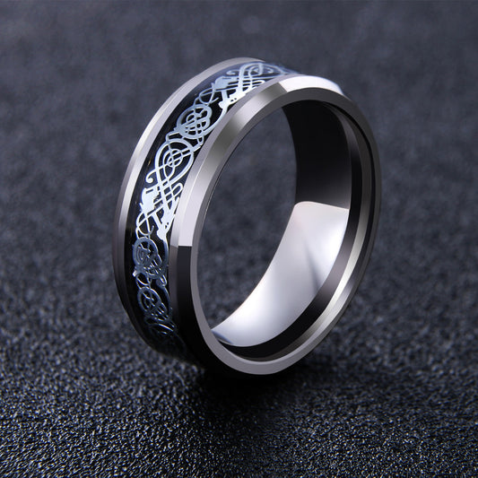 Runeheart Ring – Handcrafted Norse Warrior Seal