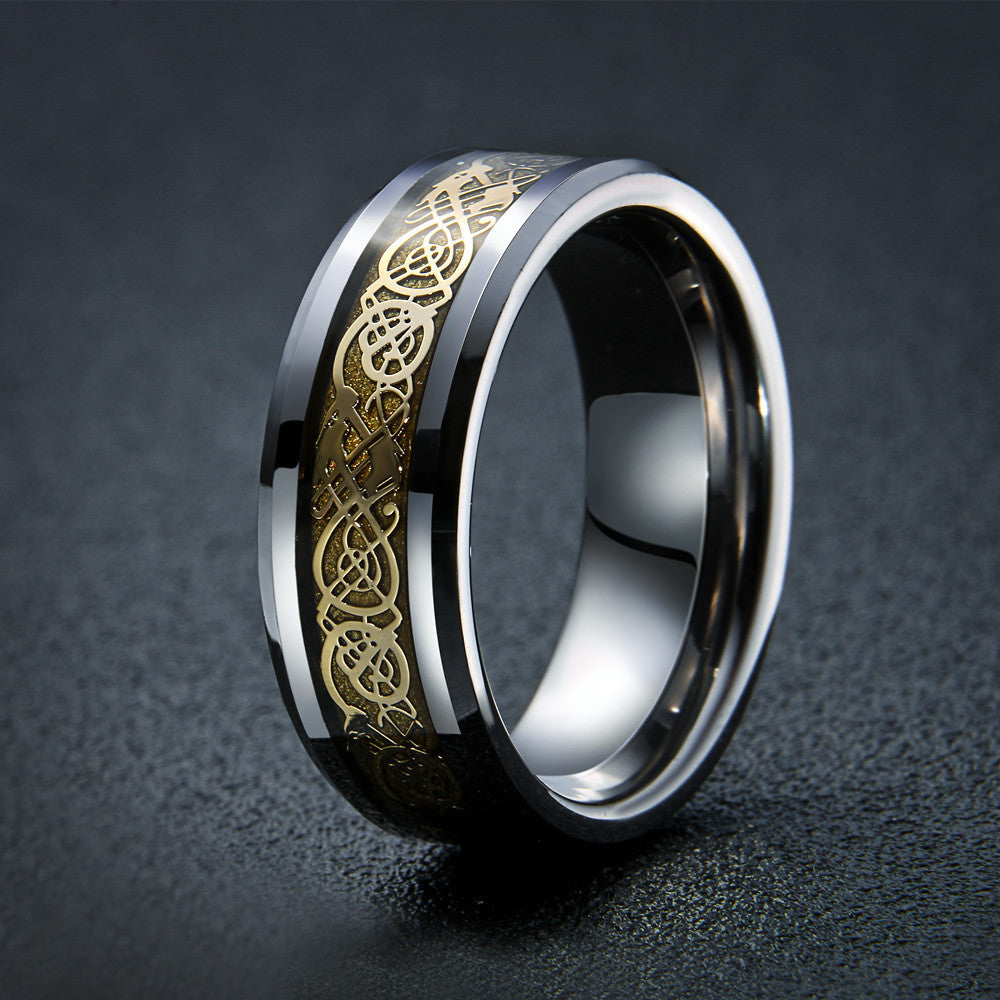 Runeheart Ring – Handcrafted Norse Warrior Seal