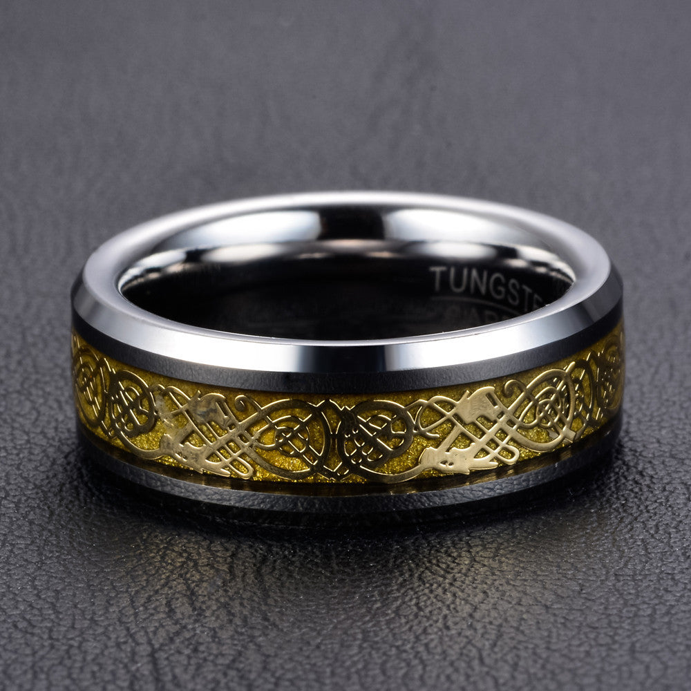 Runeheart Ring – Handcrafted Norse Warrior Seal