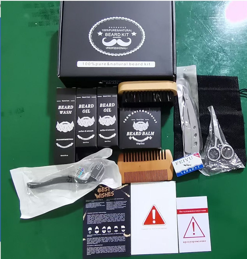 Ritual Steel – Viking Beard Trimming Kit for Warriors