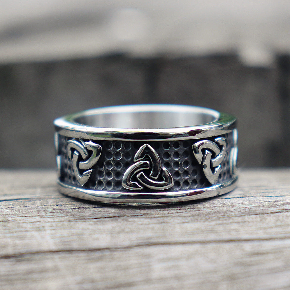 Celtic Storm Ring – Viking-Celtic Men's Power Band