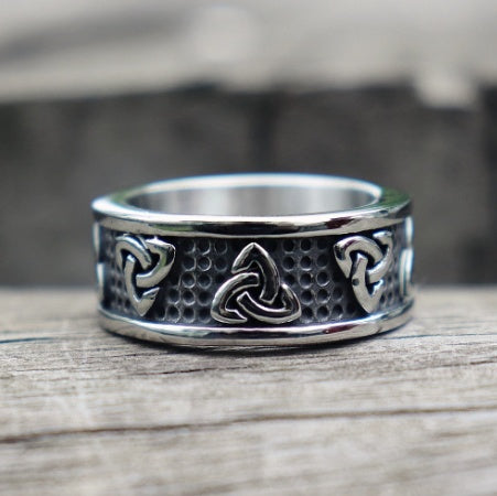 Celtic Storm Ring – Viking-Celtic Men's Power Band