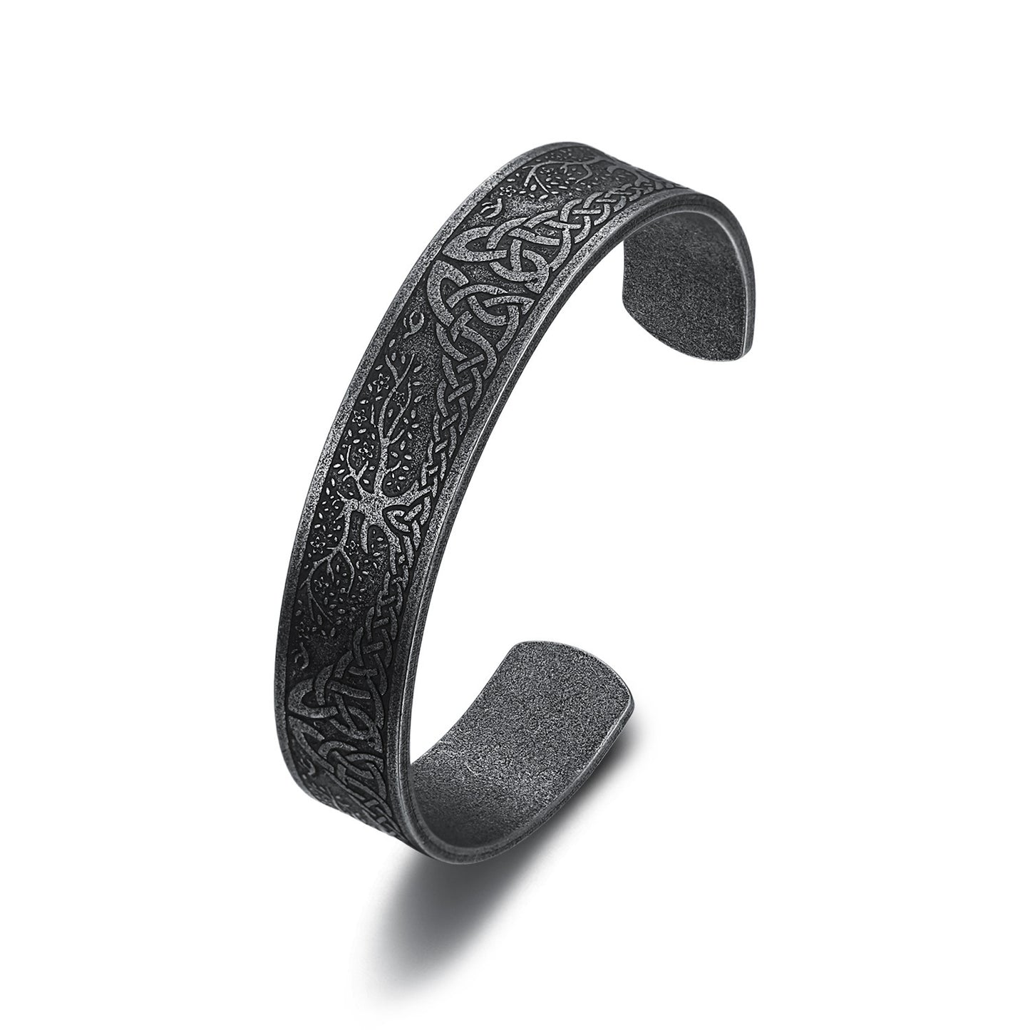 "Ironmark" – Retro Viking Steel Bracelet