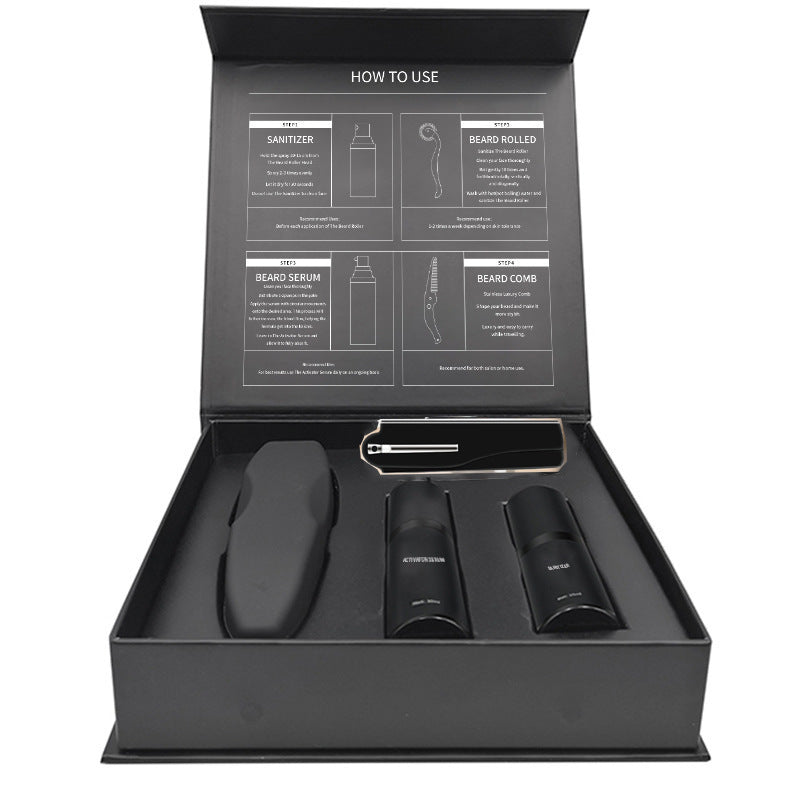 Ironroot Roller Kit – Beard Roller & Disinfectant Pack