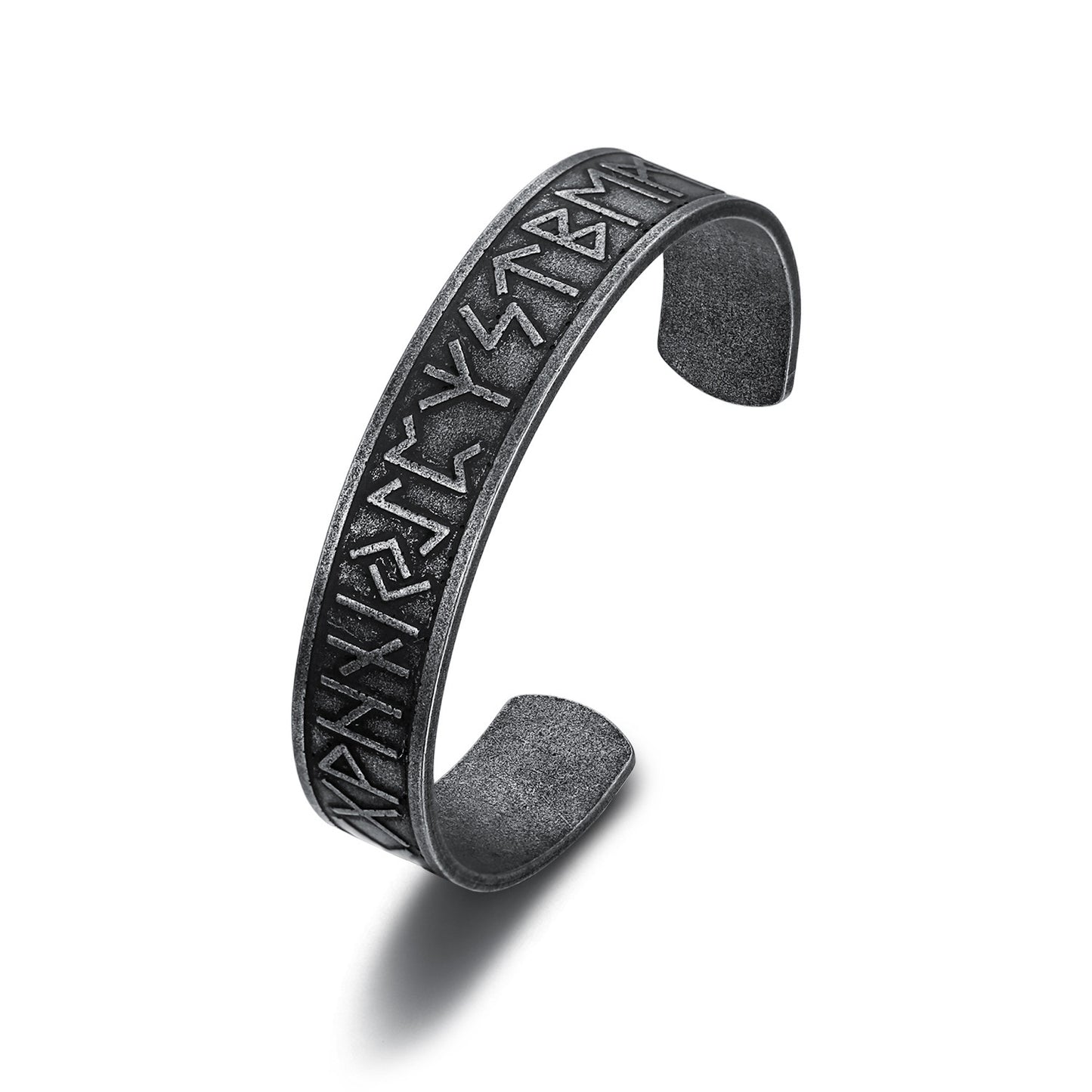 "Ironmark" – Retro Viking Steel Bracelet
